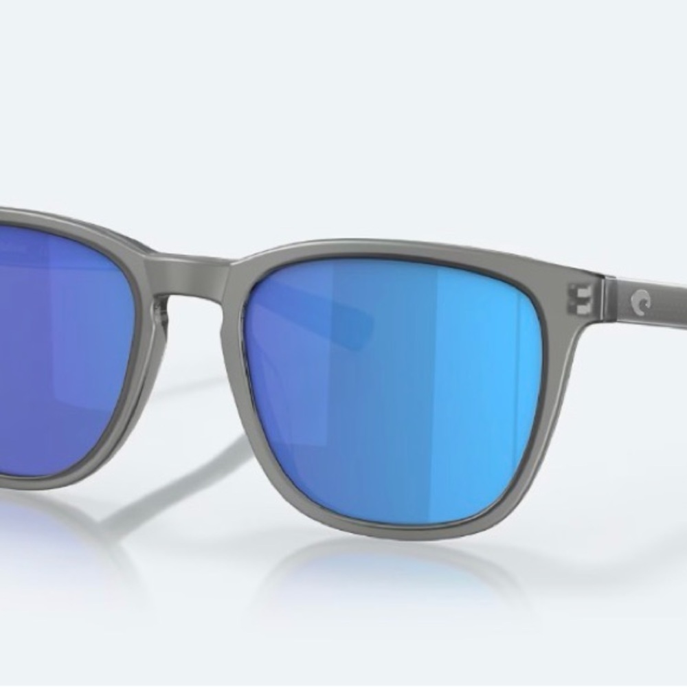 Costa Gray Sunglasses with Blue Lenses